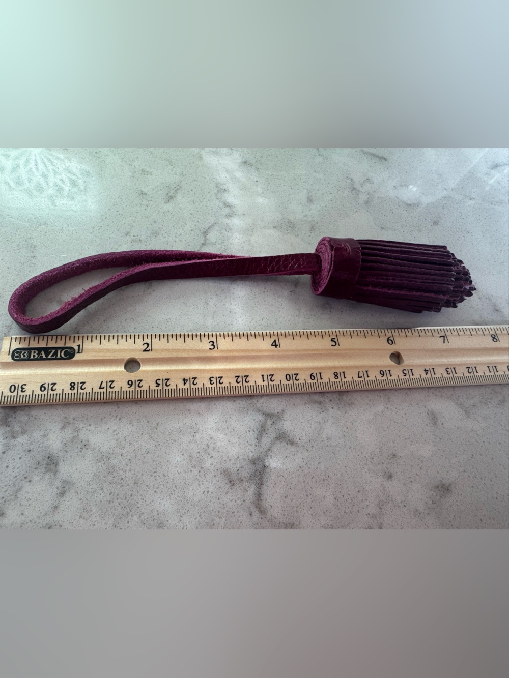 Portland Leather Goods Tassel Purse/Handbag Charm/Flair NEW - Picture 4 of 5